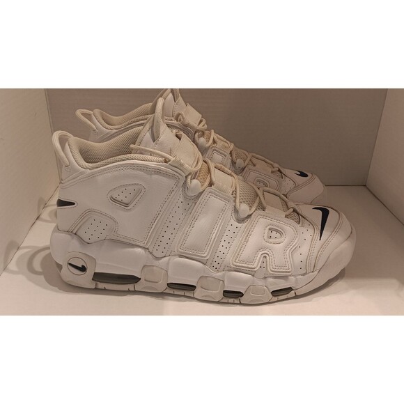Nike Air More Uptempo White Midnight Navy Size 11.5 Mens 2022 DH8011-100 Clean main image 9